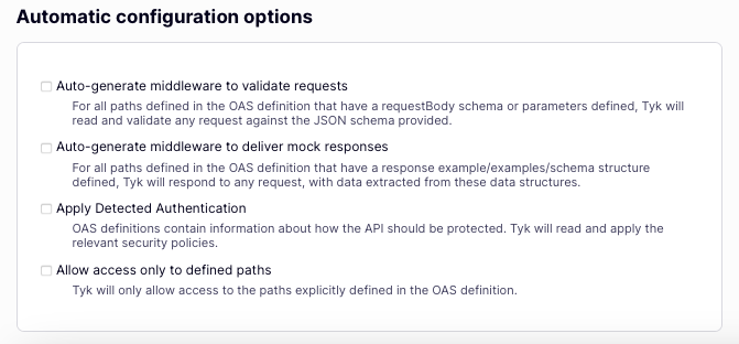 Configuring the listen path and upstream URL